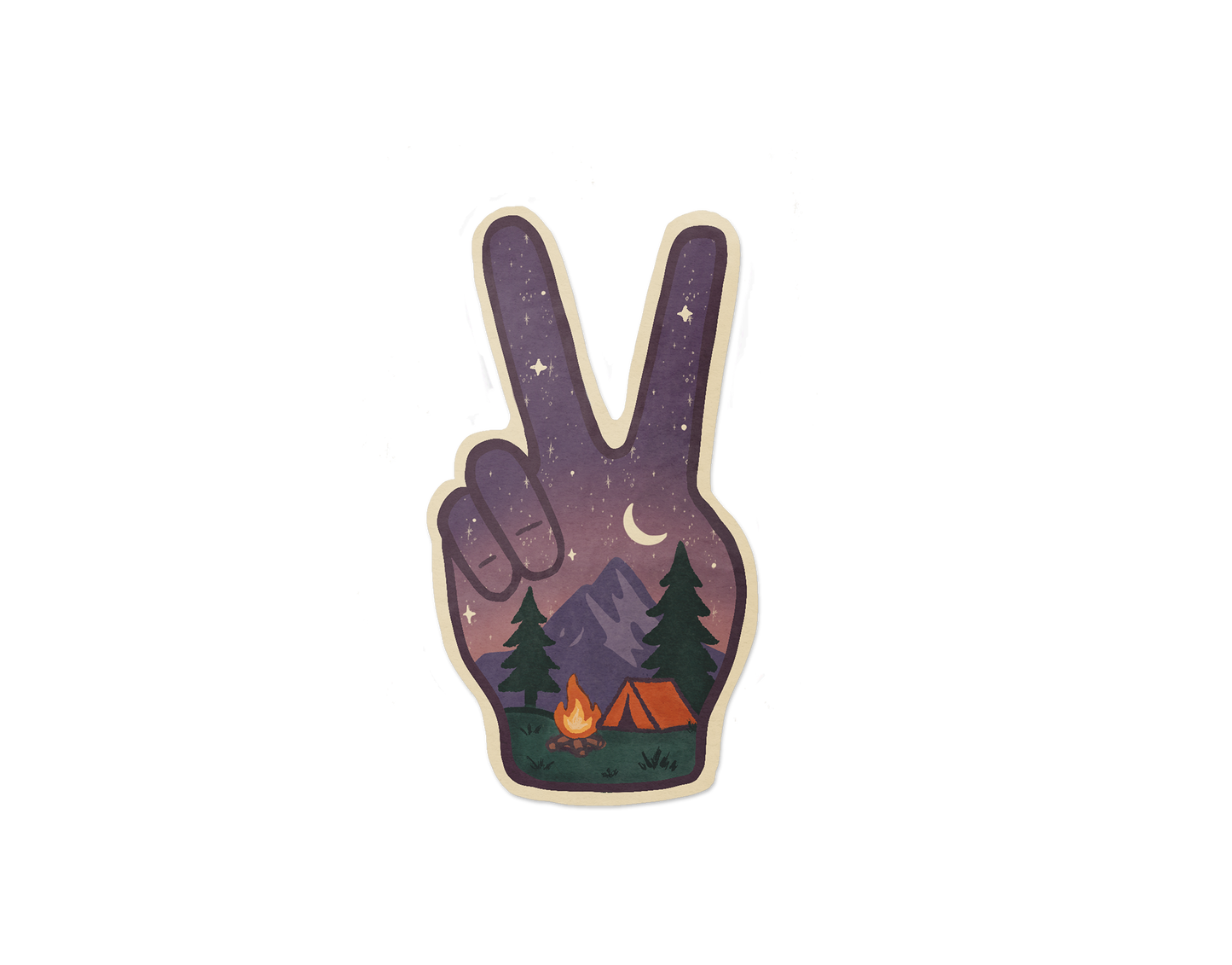 Mystical Peace Sign