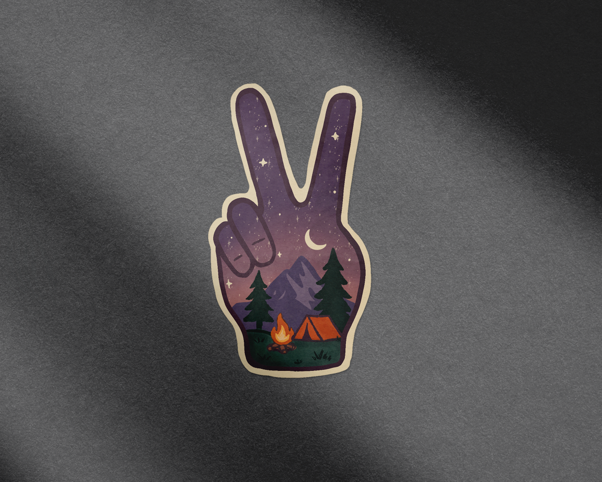 Mystical Peace Sign