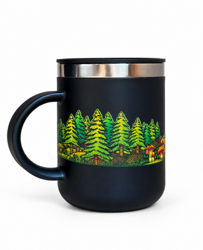 Forest Landscape Sticker (11” x 2”)