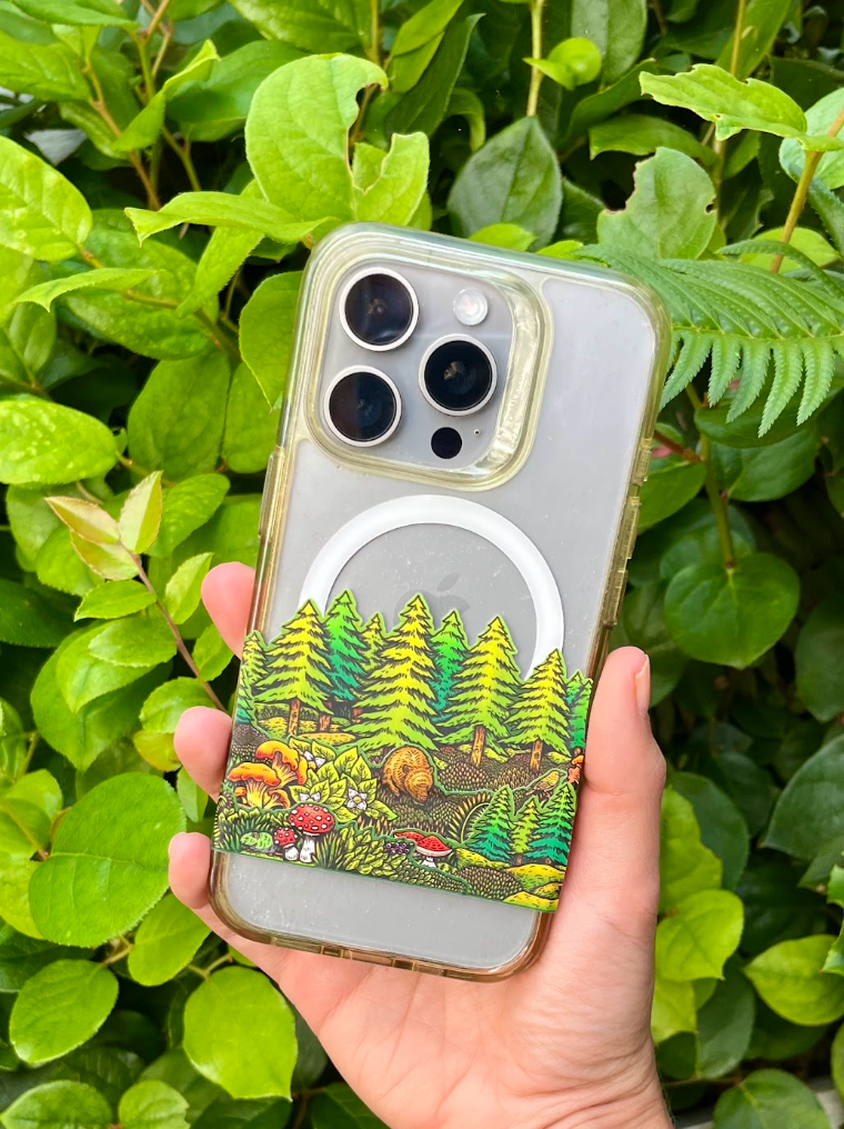 Forest Landscape Sticker (11” x 2”)
