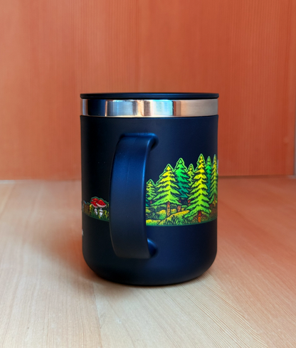 Forest Landscape Sticker (11” x 2”)