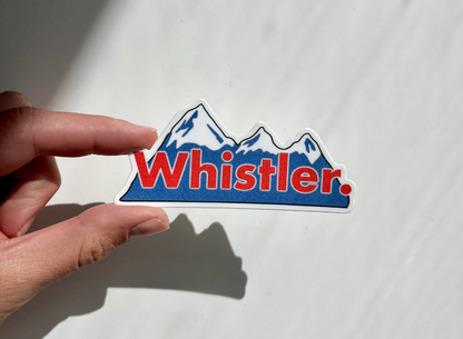 Retro Whistler Mountain