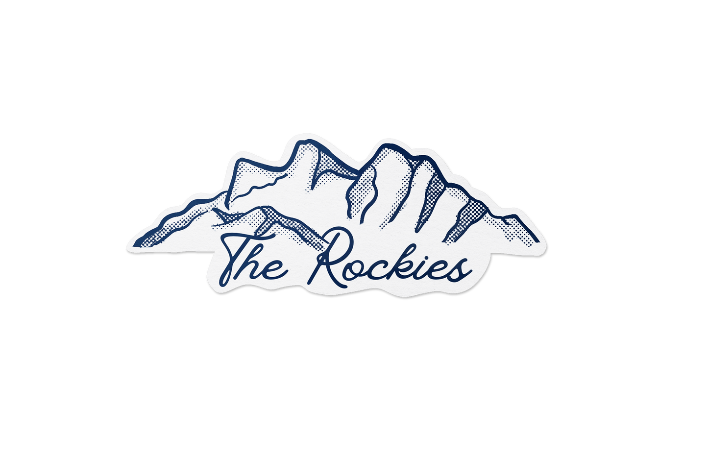 The Rockies Halftone