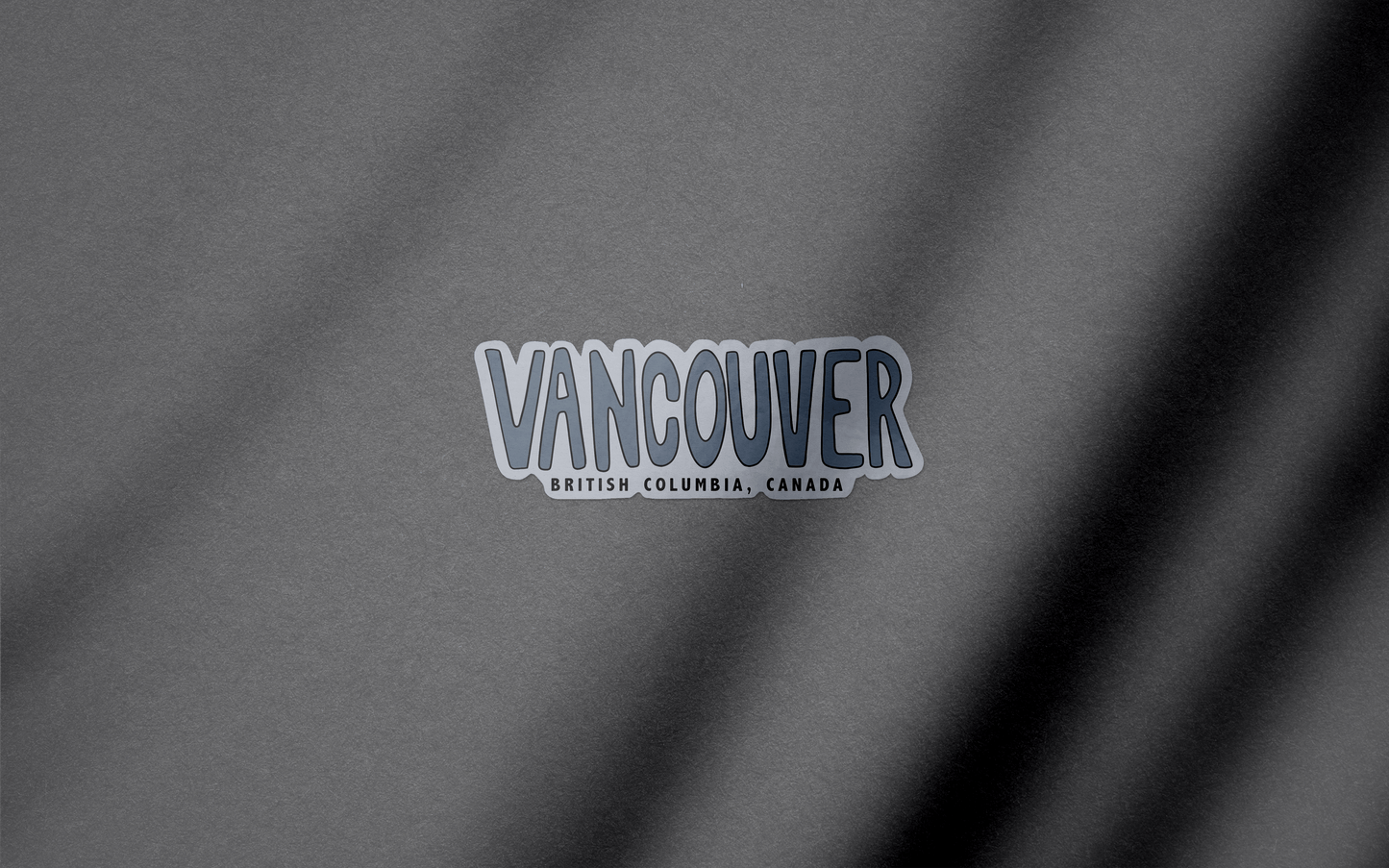 Vancouver Text - BLUE