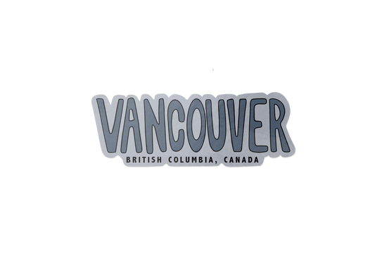 Vancouver Text - BLUE