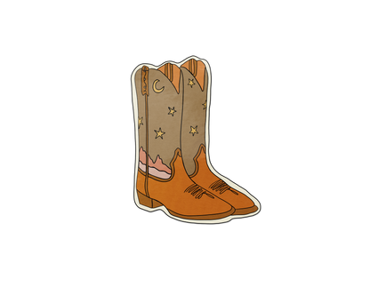 BROWN Cowboy Boot - "Dusty Boots"