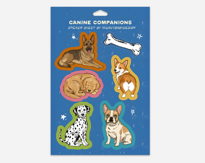 Canine Companions - Sticker Sheet