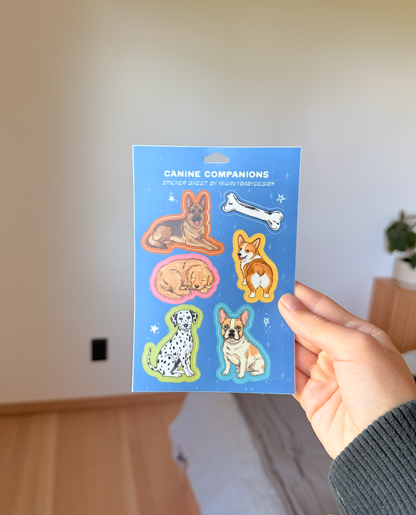 Canine Companions - Sticker Sheet