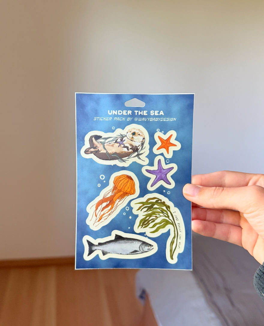 Under The Sea - Sticker Sheet