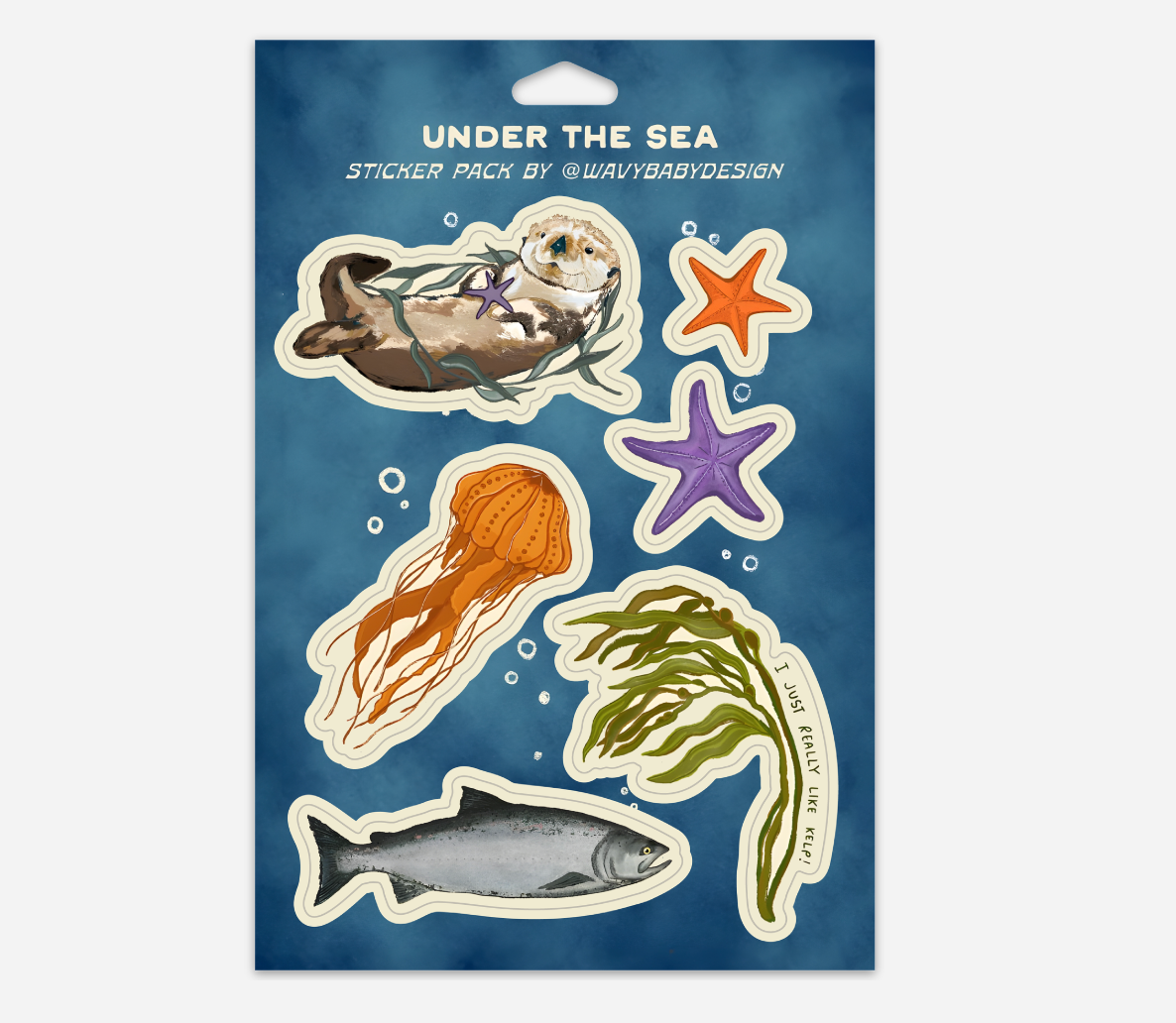 Under The Sea - Sticker Sheet