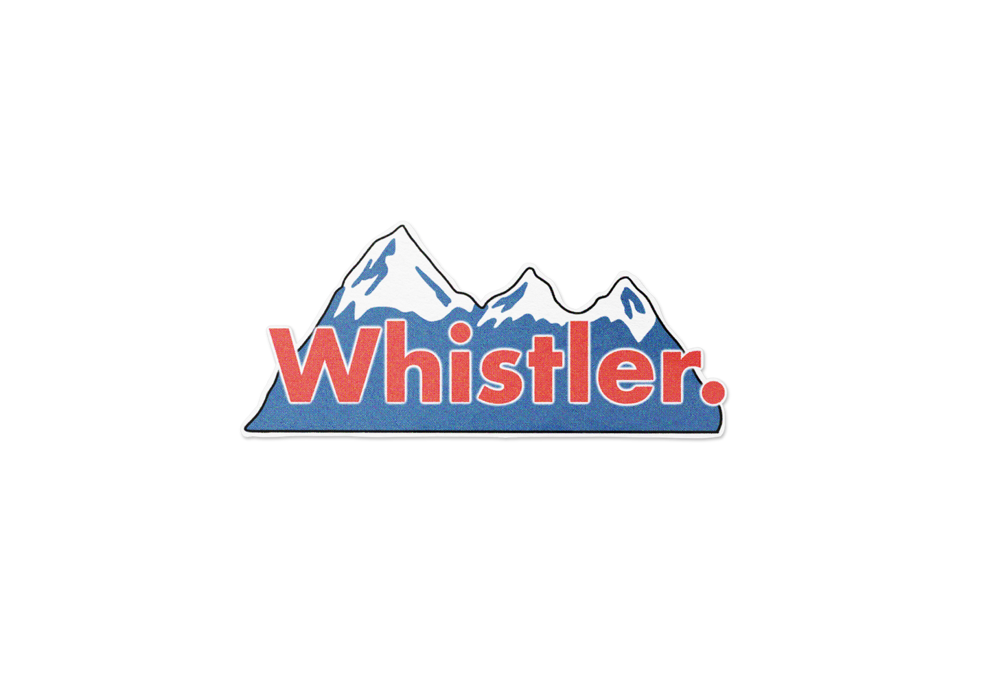 Retro Whistler Mountain