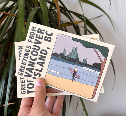 GREETINGS from Tofino (POSTCARD)