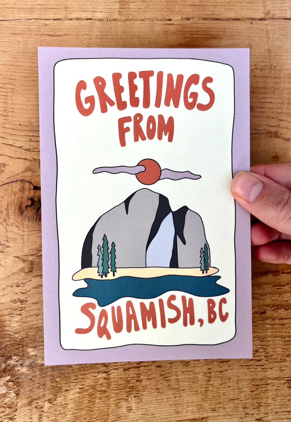 GREETINGS from SQUAMISH (POSTCARD)