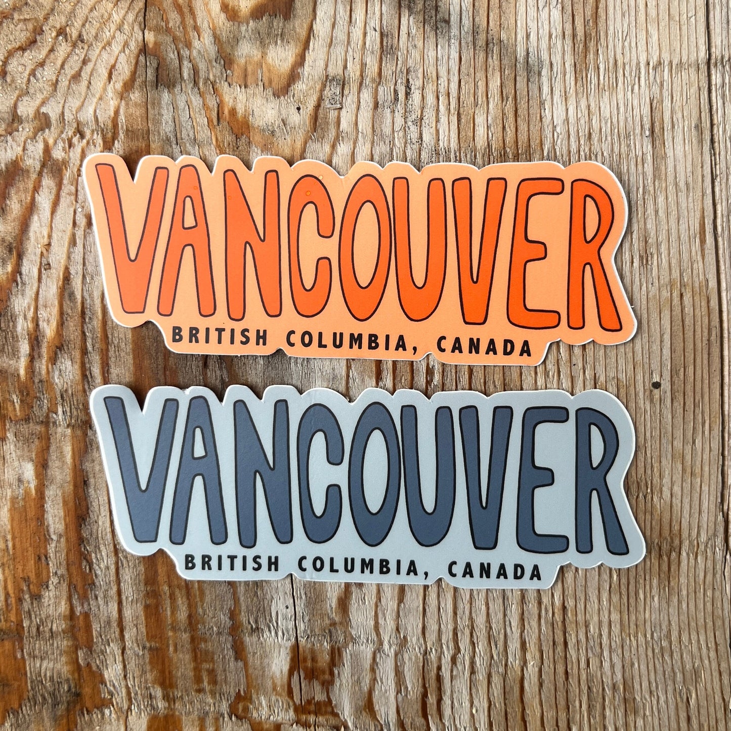 Vancouver Text - BLUE