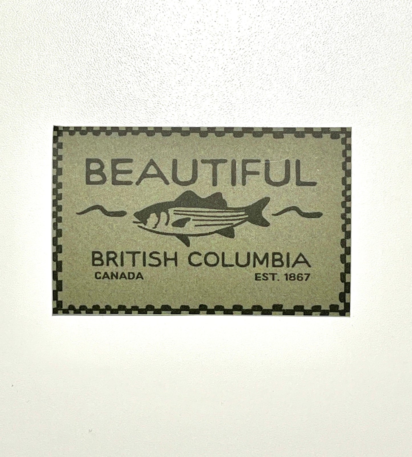 British Columbia 3 VINTAGE sticker PACK - Pacific Northwest, Travel Sticker, Vinyl Sticker, Waterproof, Laptop Stickers, BC