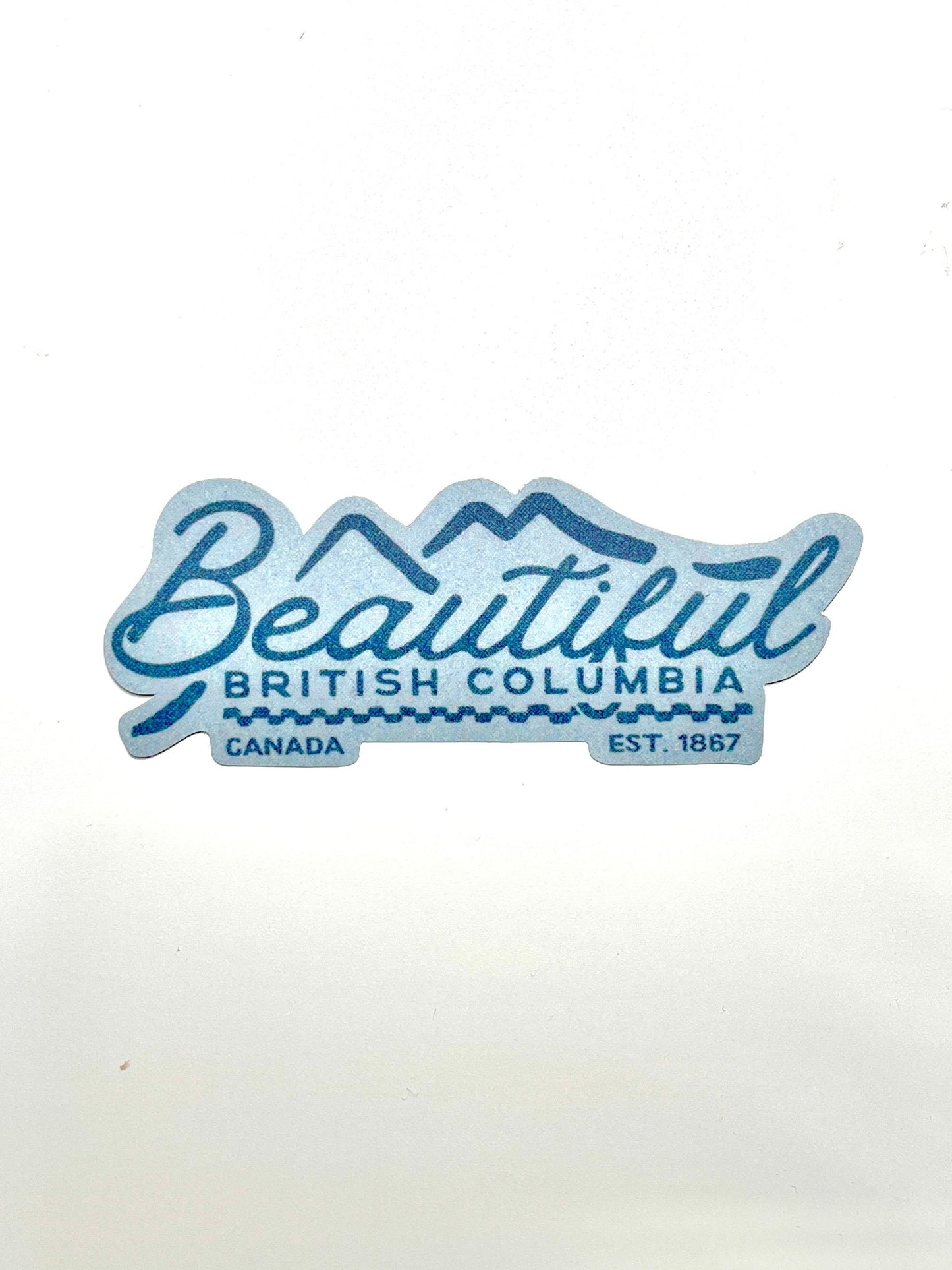 British Columbia 3 VINTAGE sticker PACK - Pacific Northwest, Travel Sticker, Vinyl Sticker, Waterproof, Laptop Stickers, BC